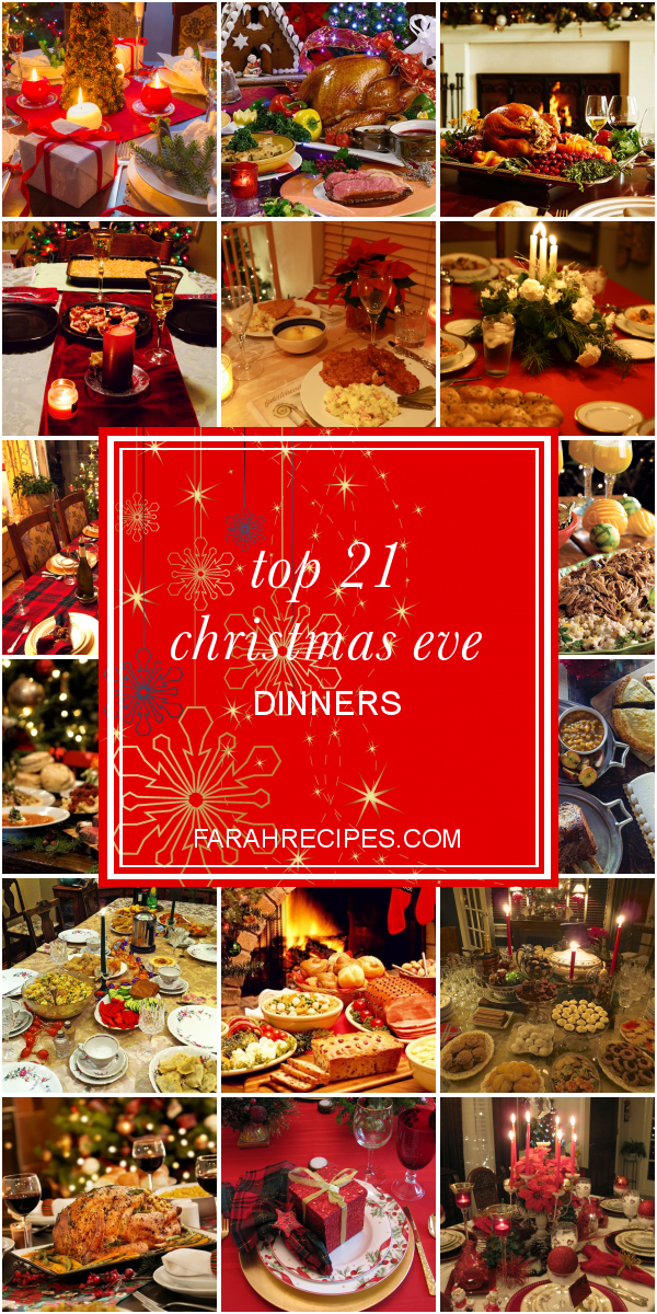 Top 21 Christmas Eve Dinners – Most Popular Ideas of All Time